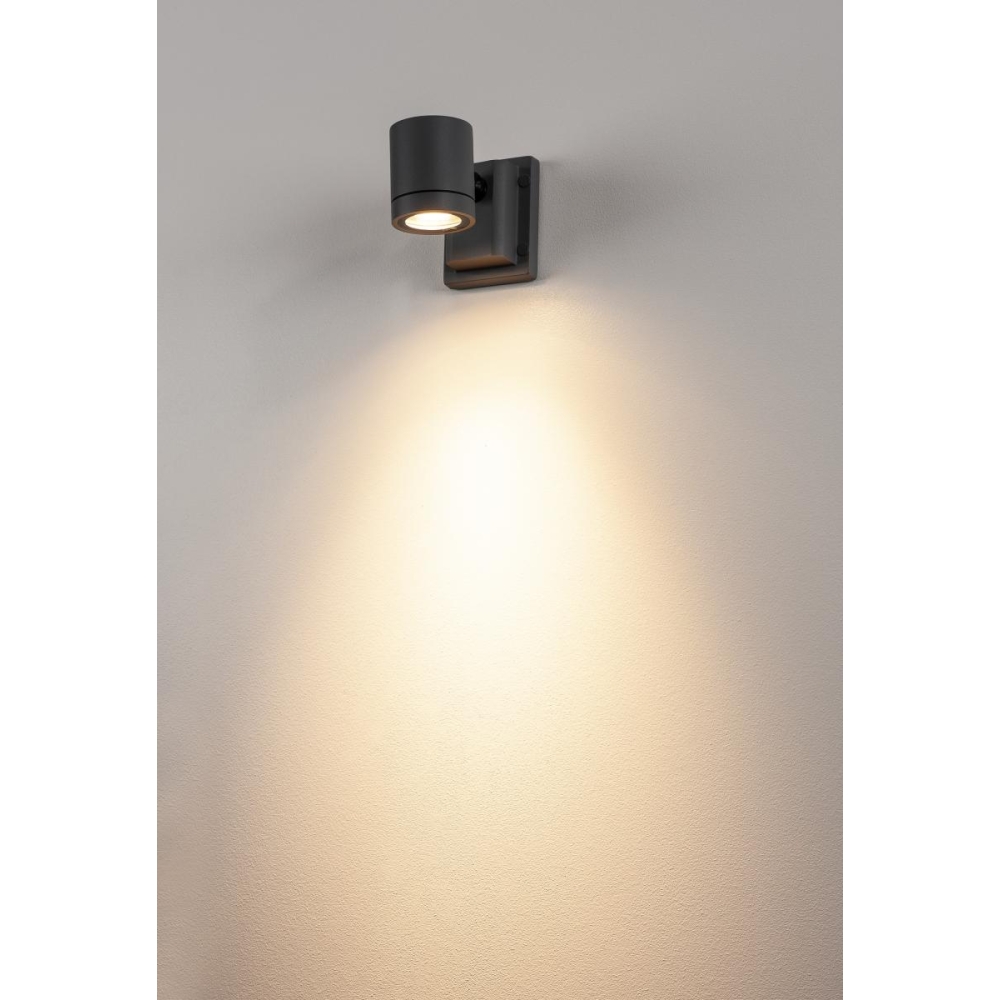 NEW MYRA WALL, GU10, max. 50W, IP55, alu, anthracit