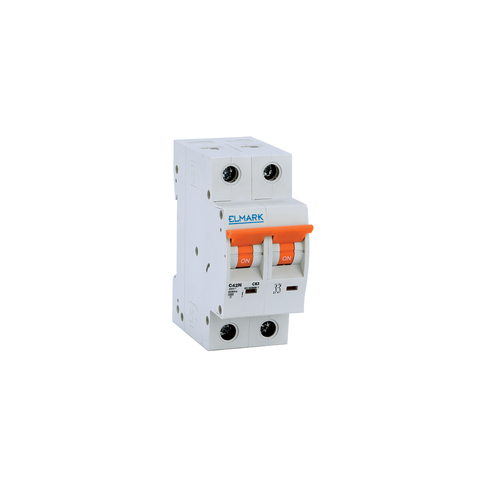 NEW SIGURANTA MCB C42N 63A 2P 4.5kA CURBA C