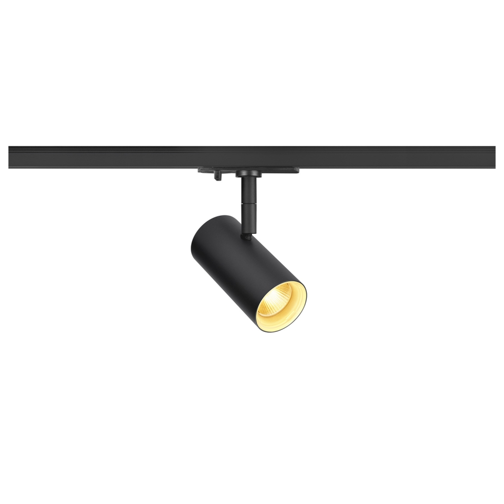 NOBLO SPOT, 1PH, rotund, 3000K, 6,2 W, TRIAC C, 32&deg;, negru