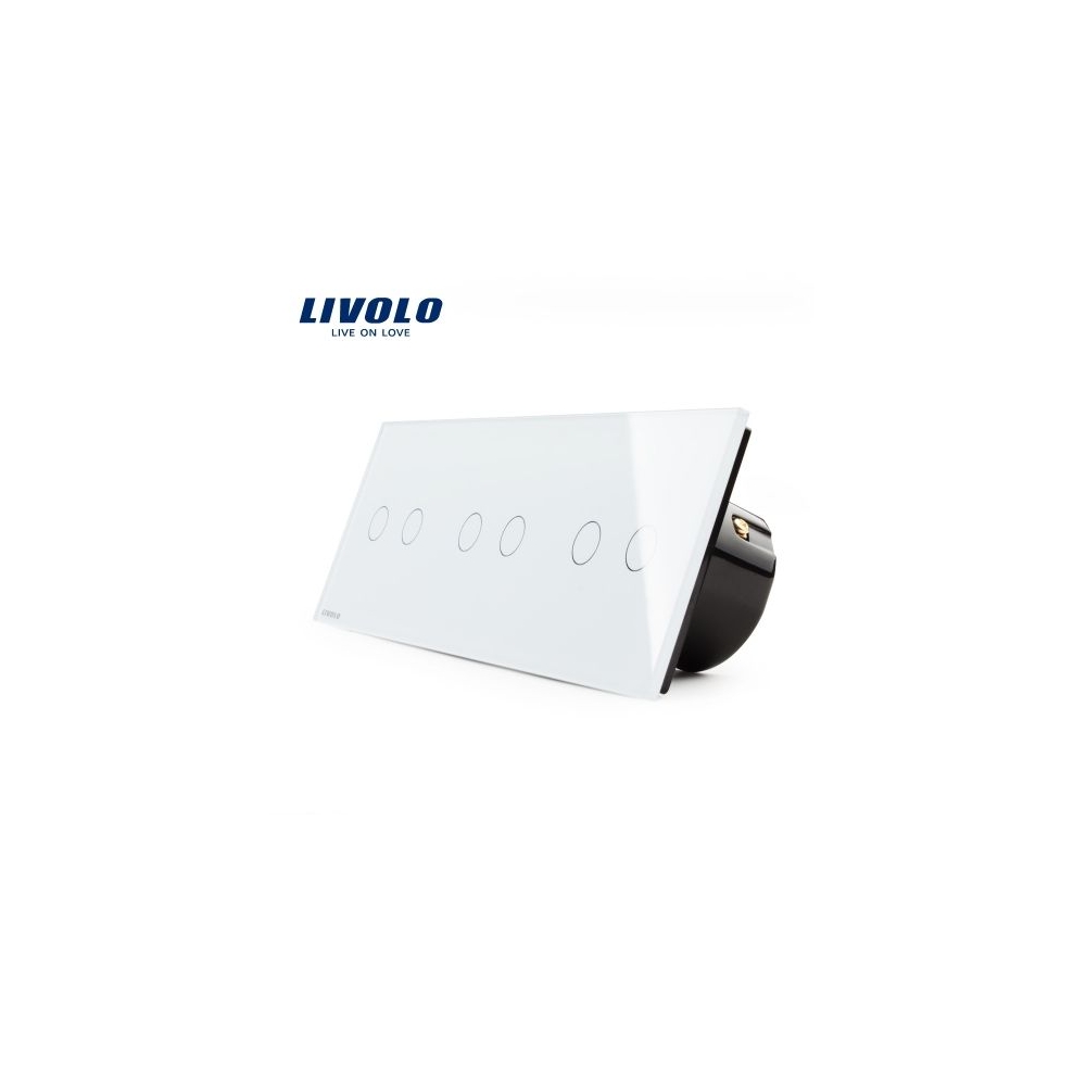 &Icirc;ntrerupător dublu+dublu+dublu wireless RF, generatia noua