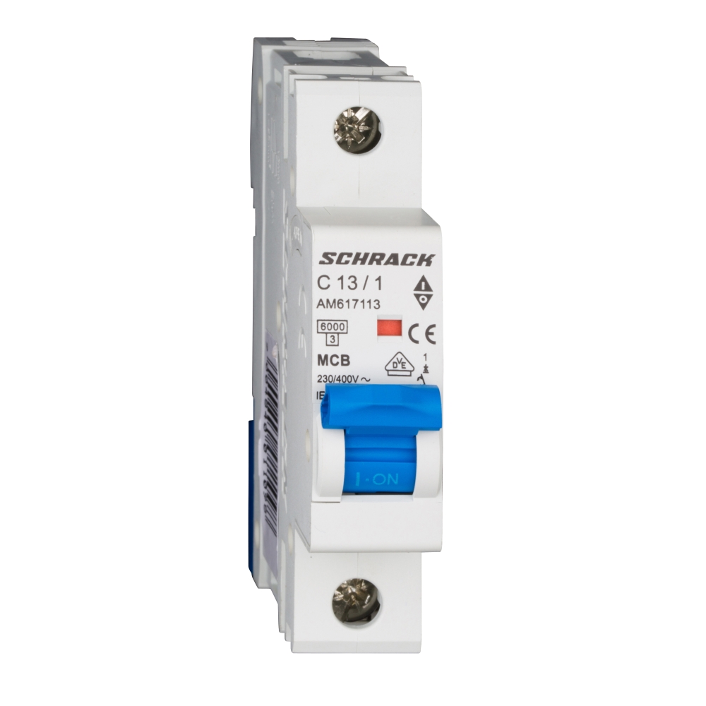 &Icirc;ntreruptor automat modular (MCB) AMPARO 6kA, C 13A, 1-pol