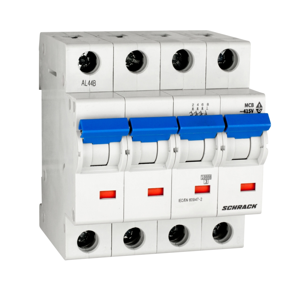 &Icirc;ntreruptor automat modular(MCB), C, 20A, 4poli, 40&deg; C, 10kA