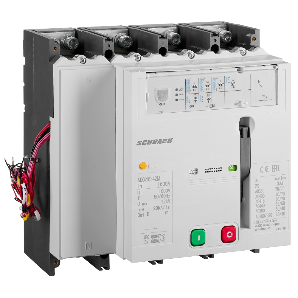 &Icirc;ntreruptor automat tip EN, 4P, 70kA, 1600A+Motor acţionare