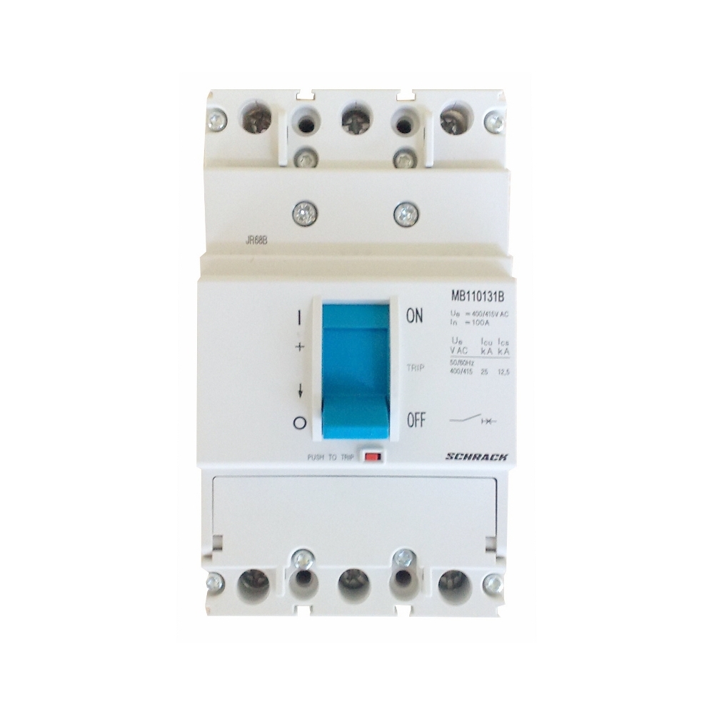 &Icirc;ntreruptor compact MB 25kA, borne cleme rapide 40A, 3 poli