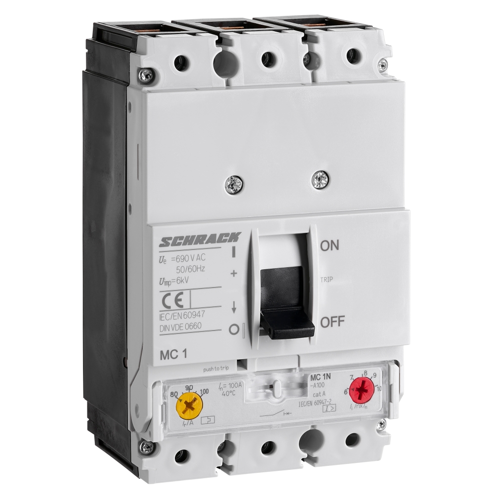 &Icirc;ntreruptor compact tip A 3p 100A 50kA