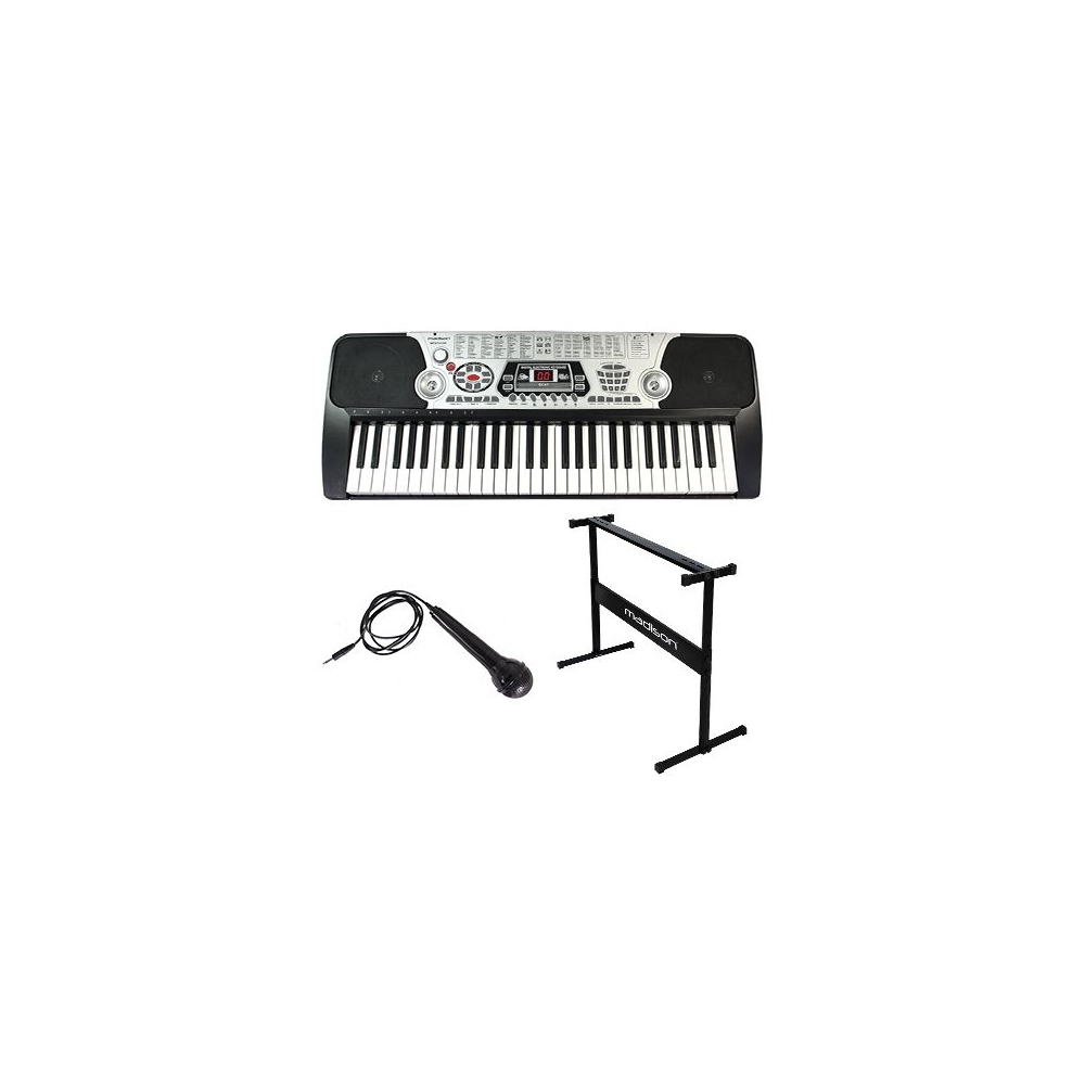 ORGA ELECTRICA 54 CLAPE CU USB + STAND +  MICROFON