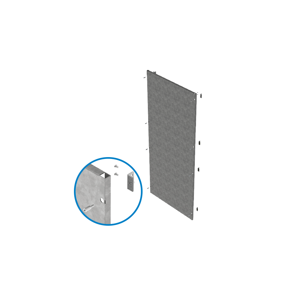 OTT- PLACA DE MONTARE AUTOMATIZARE PENTRU 60X200X60