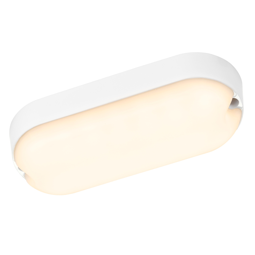 OVALIS LED 5W 3000K 500lm, opal IP65 opal, alb