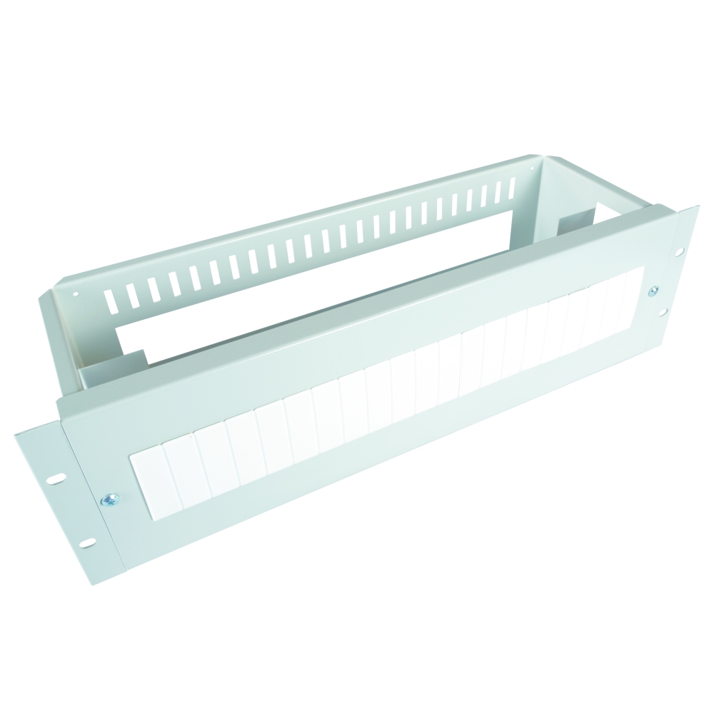 Panou 19&rdquo; pentru aparataj modular, 3U, 21 module