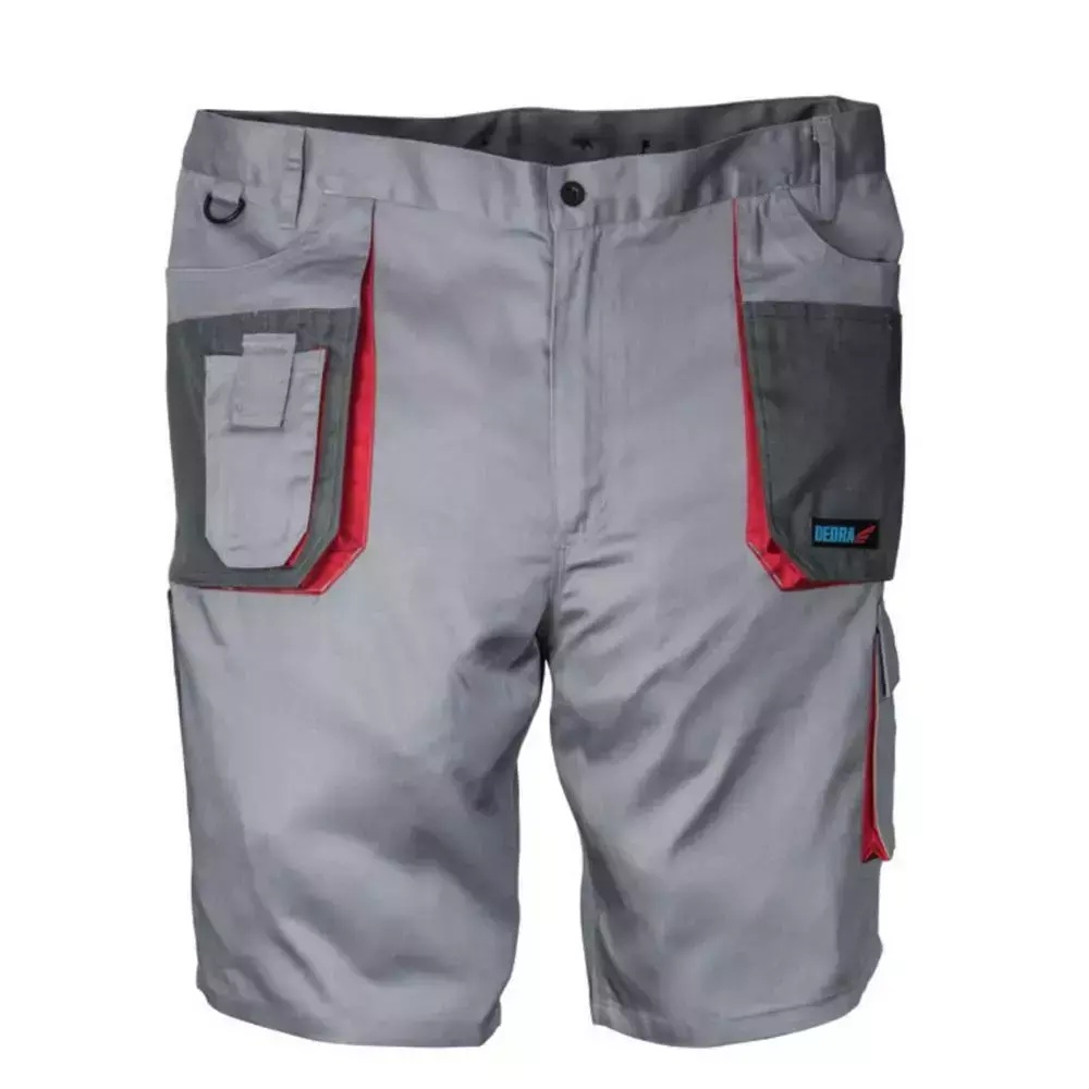 Pantaloni scurti de protectie mărimea xl/56, gri, comfort line, gramaj 190g/m2