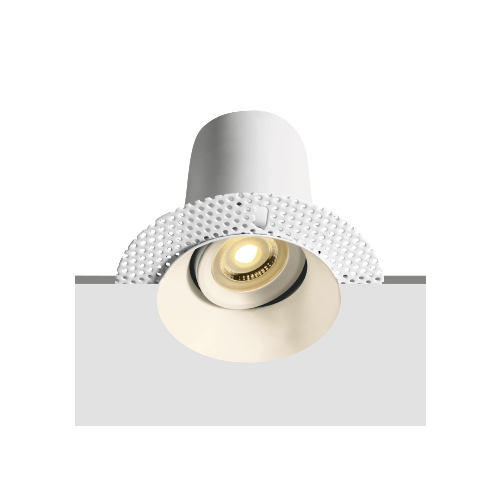Pao Dark Light LED recessed spot 10W 100-240V GU10 alb