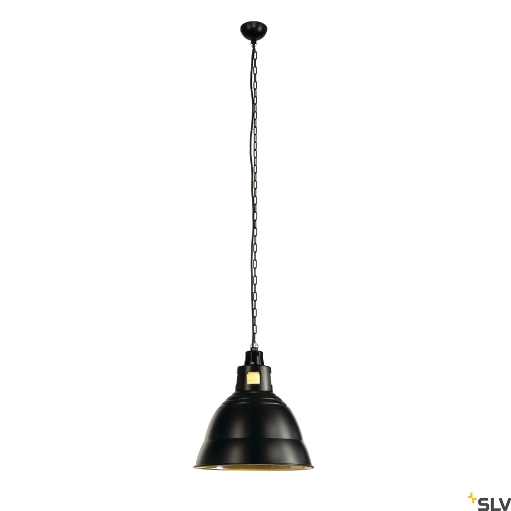 PARA 380 reflector luminaire, black, E27, max. 260W