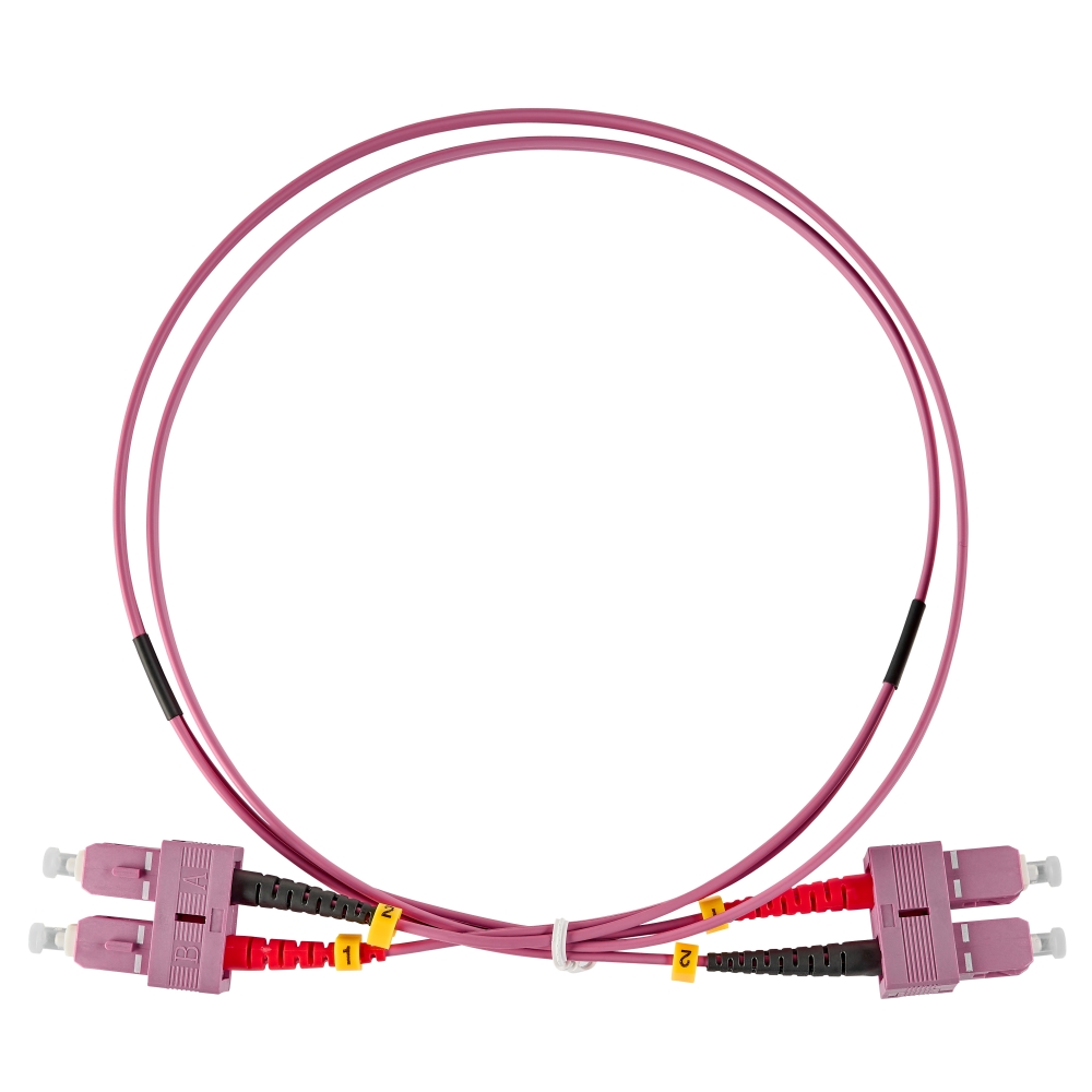 Patchcablu Dx SC/SC 10m 50&micro; OM4