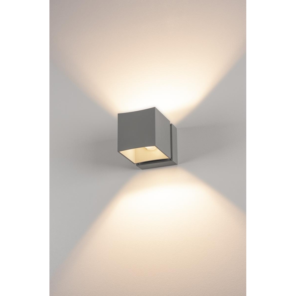 patrat TURN,QT14,argintiu,42W,IP44