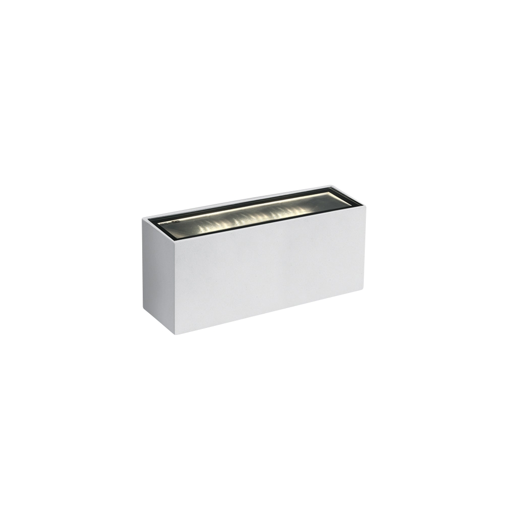 Pella-S2 LED 2x6W 3000K 2x420lm, IP54, alb