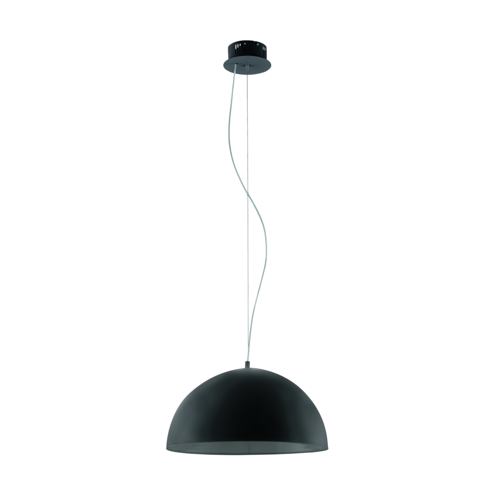 Pendant luminaire "Gaetano" &Oslash; 380 LED 18W black IP20
