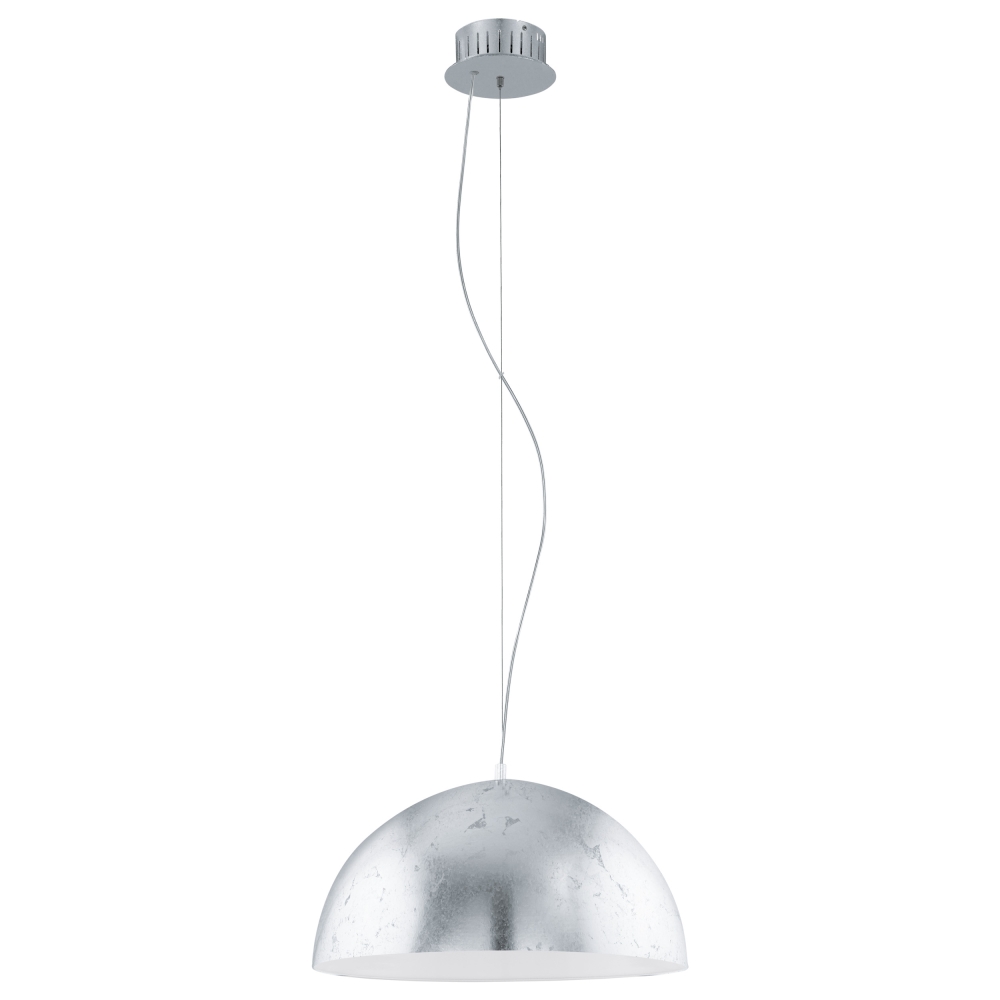 Pendant luminaire "Gaetano" &Oslash; 380 LED 18W schlagsilver IP20