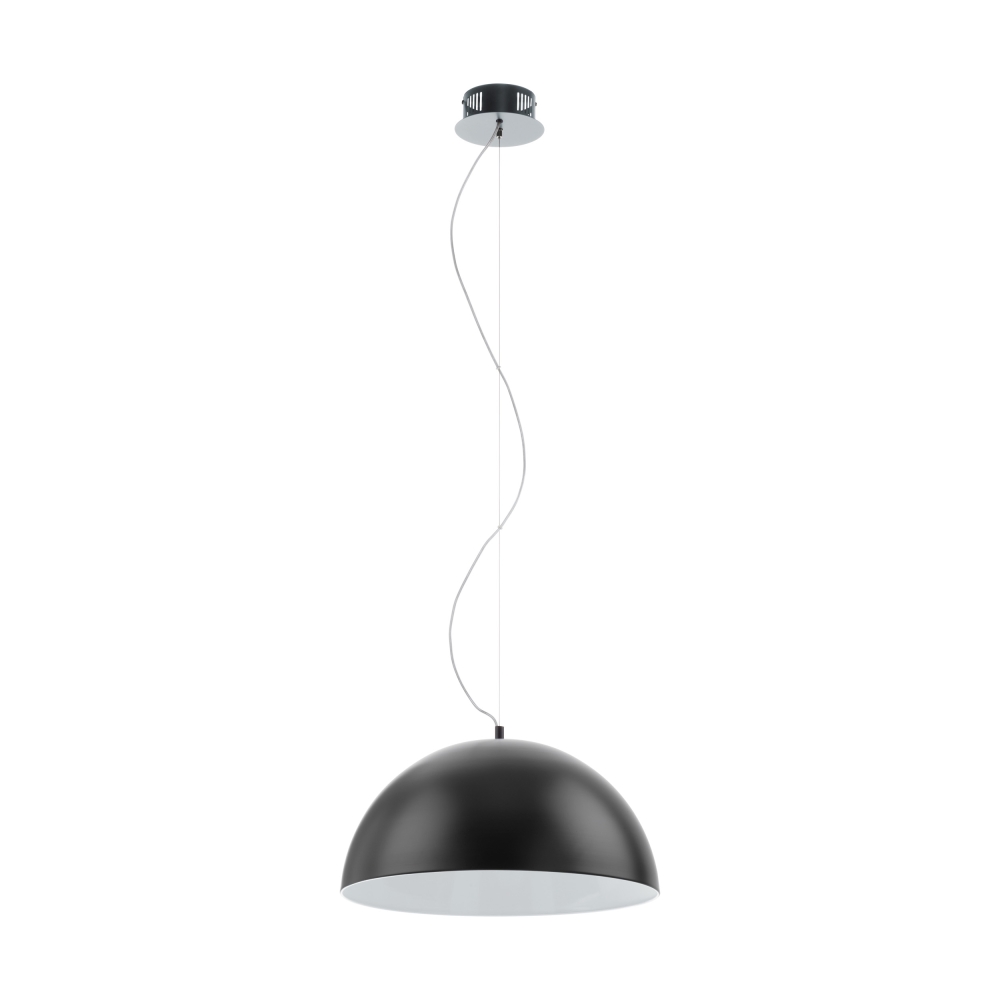 Pendant luminaire "Gaetano" &Oslash; 530 LED 24W black IP20