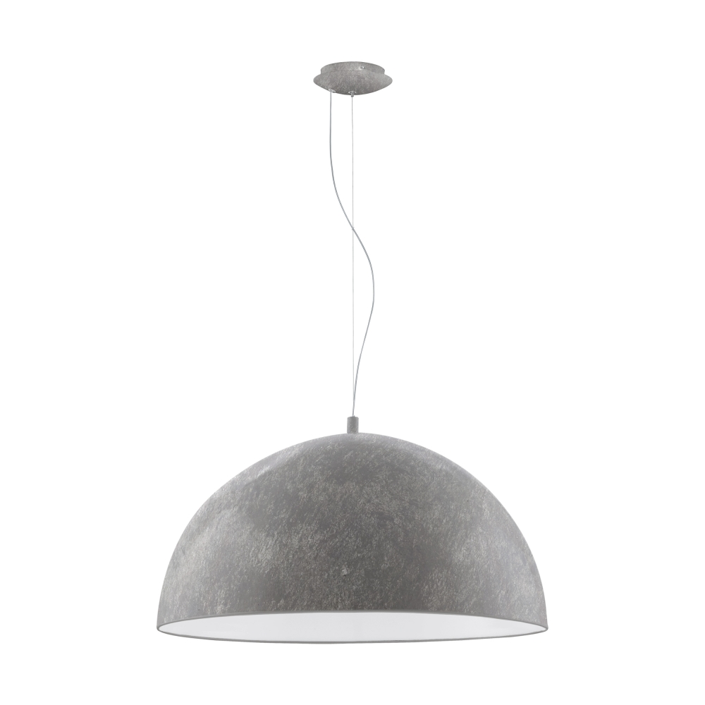 Pendant luminaire "Gaetano" 60W betongrey IP20