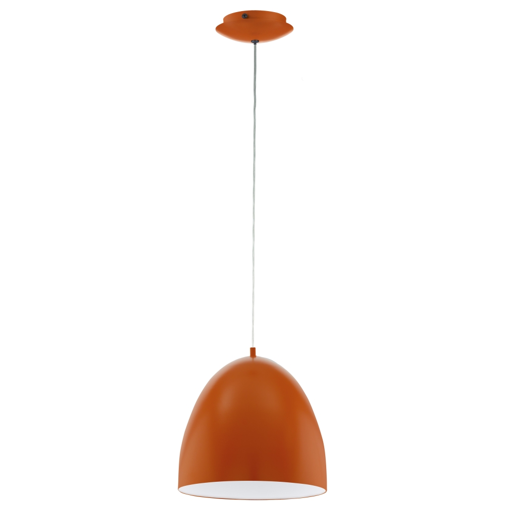 Pendant luminaire "Sarabia" 60W orange IP20