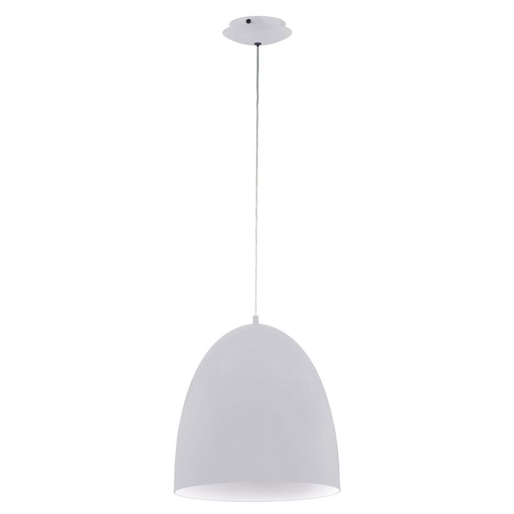 Pendant luminaire "Sarabia" 60W silver IP20
