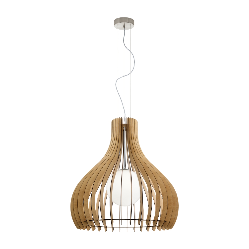 Pendant luminaire "Tindori" &Oslash;1500 60W ahorn IP20