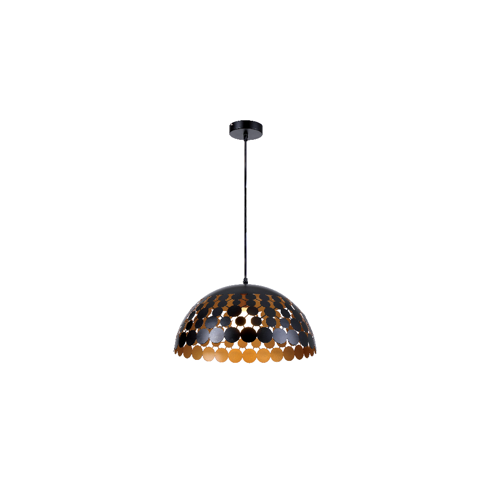 PENDUL GALAXY 1XE27 NEGRU/AURIE