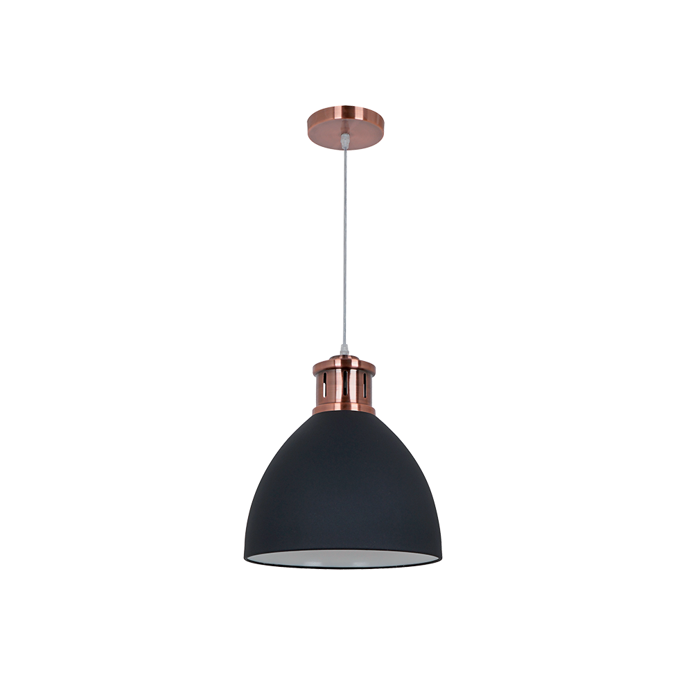 PENDUL JASON 1XE27 NEAGRĂ D300mm