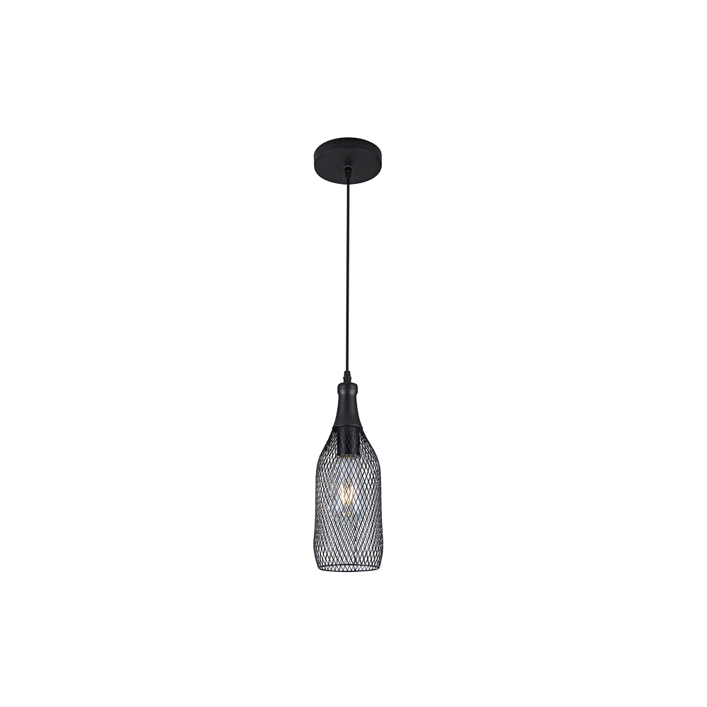 PENDUL KEN 1XE27 NEAGRĂ D120mm