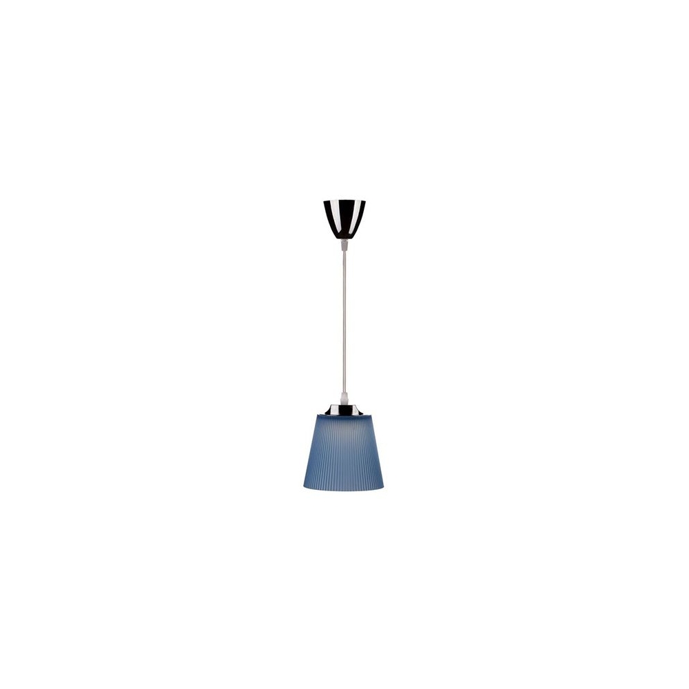 PENDUL TAVAN 7W 4000K ALB NEUTRU CROM + ALBASTRU