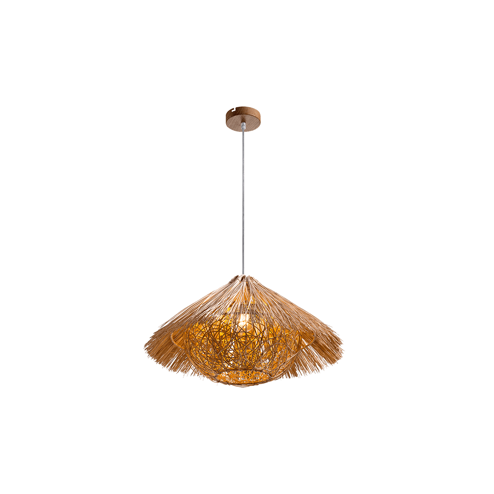 PENDUL WOODY-1 1XE27 D540mm
