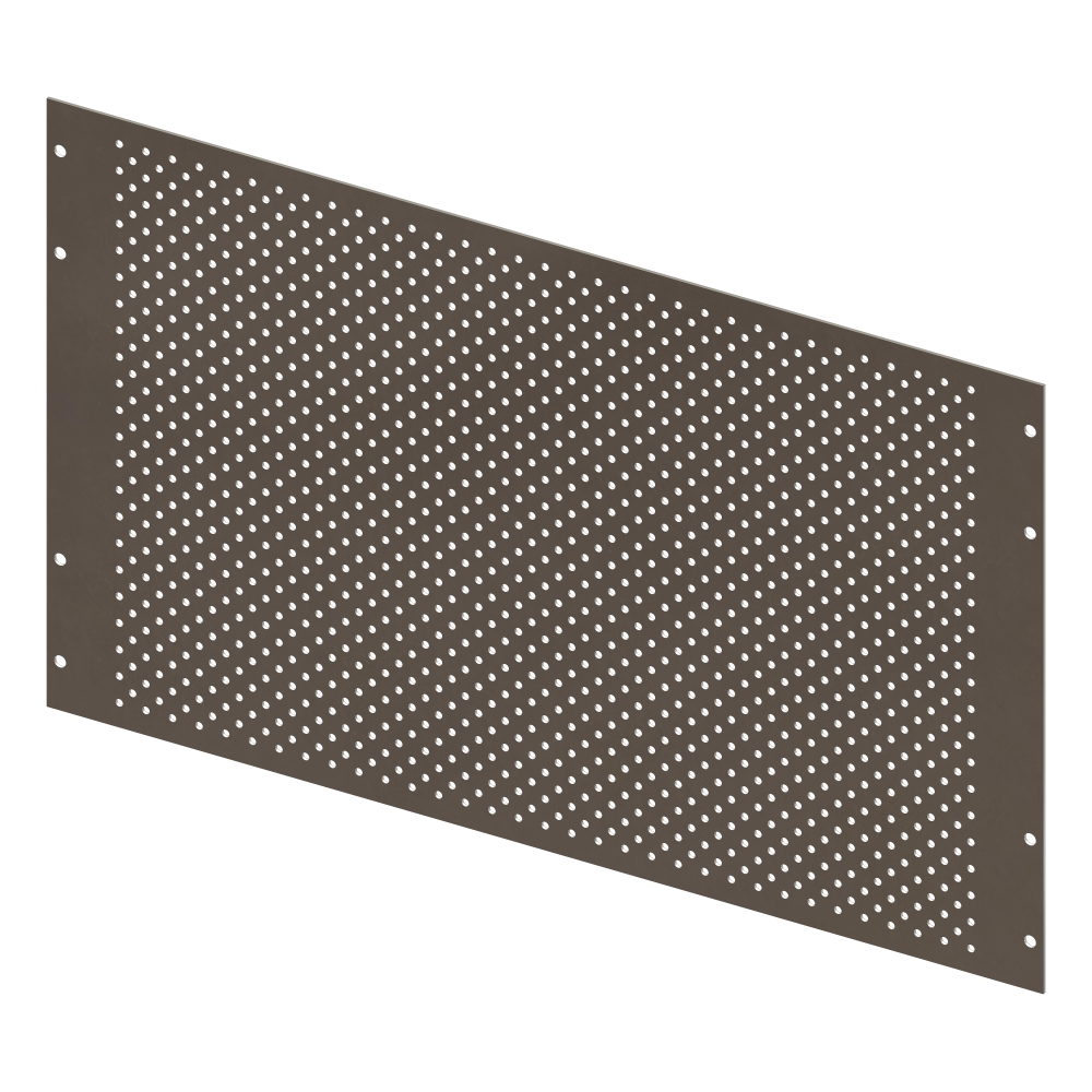 Perforated Mounting plate width 2/ 6 Modul heights