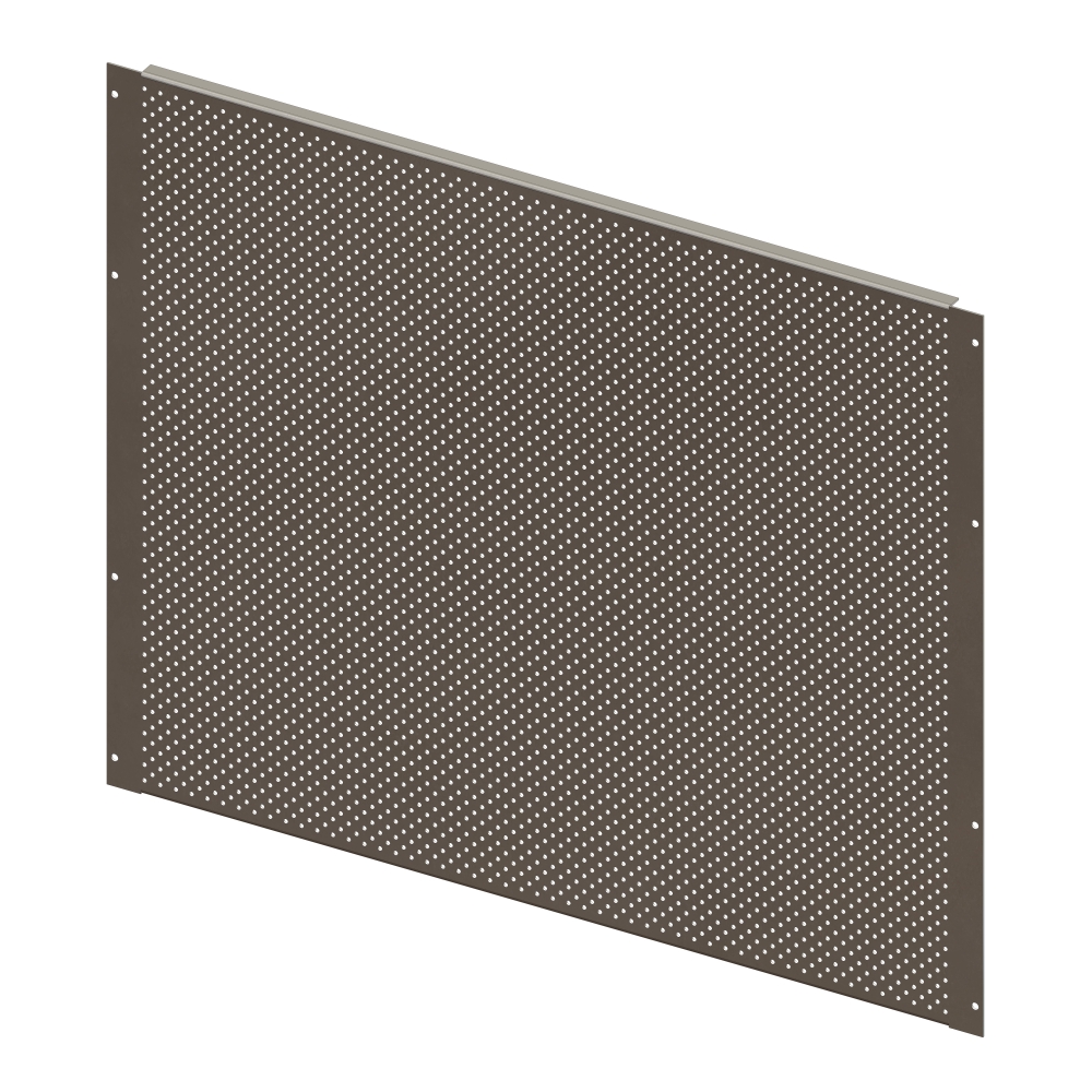 Perforated Mounting plate width 3/ 12 Modul heights