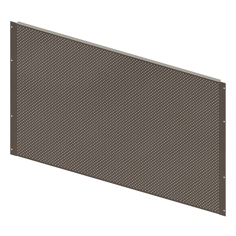 Perforated Mounting plate width 4/ 12 Modul heights