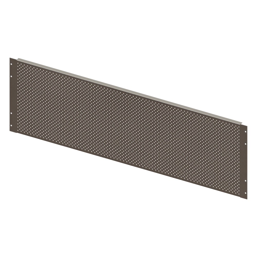 Perforated Mounting plate width 4/ 6 Modul heights