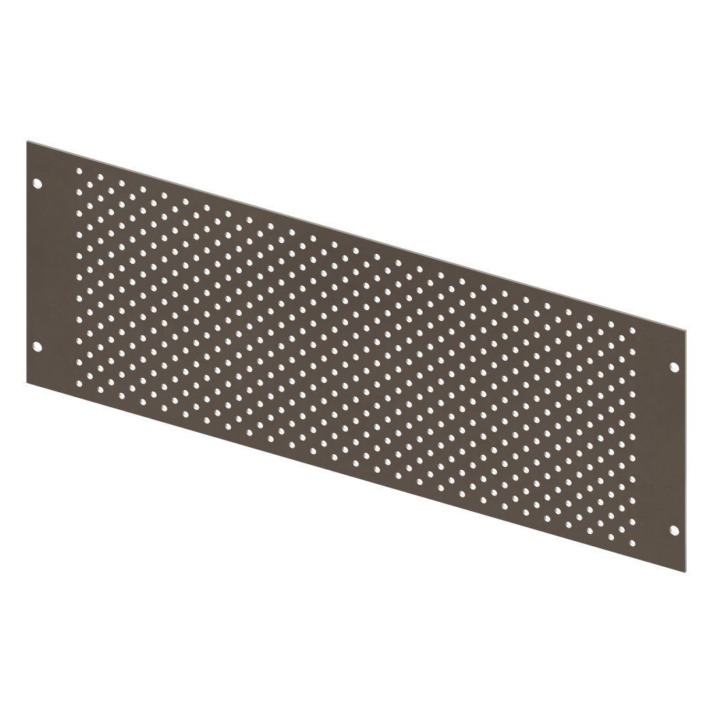 Perforated Mounting Plate width 420mm, 3 Modul Heights