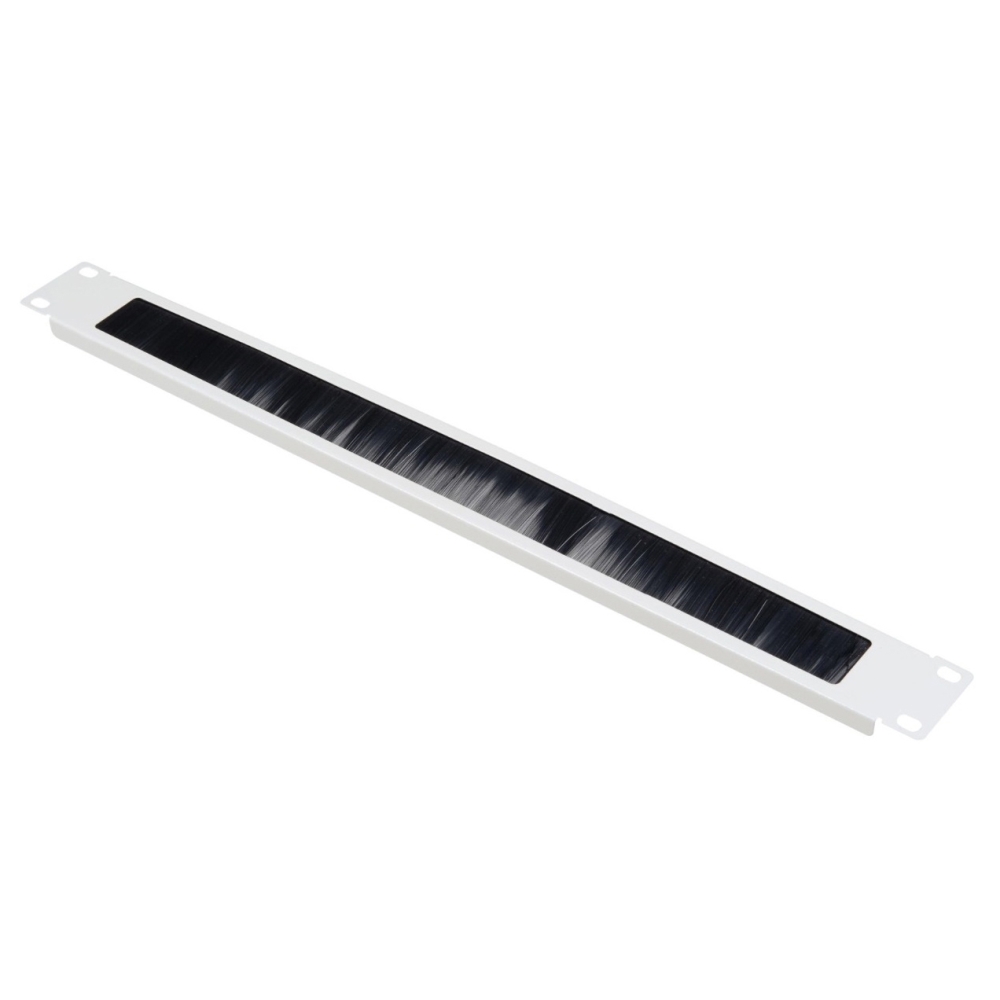 Perie intrare cablu, 19&rdquo;, 1U, RAL7035
