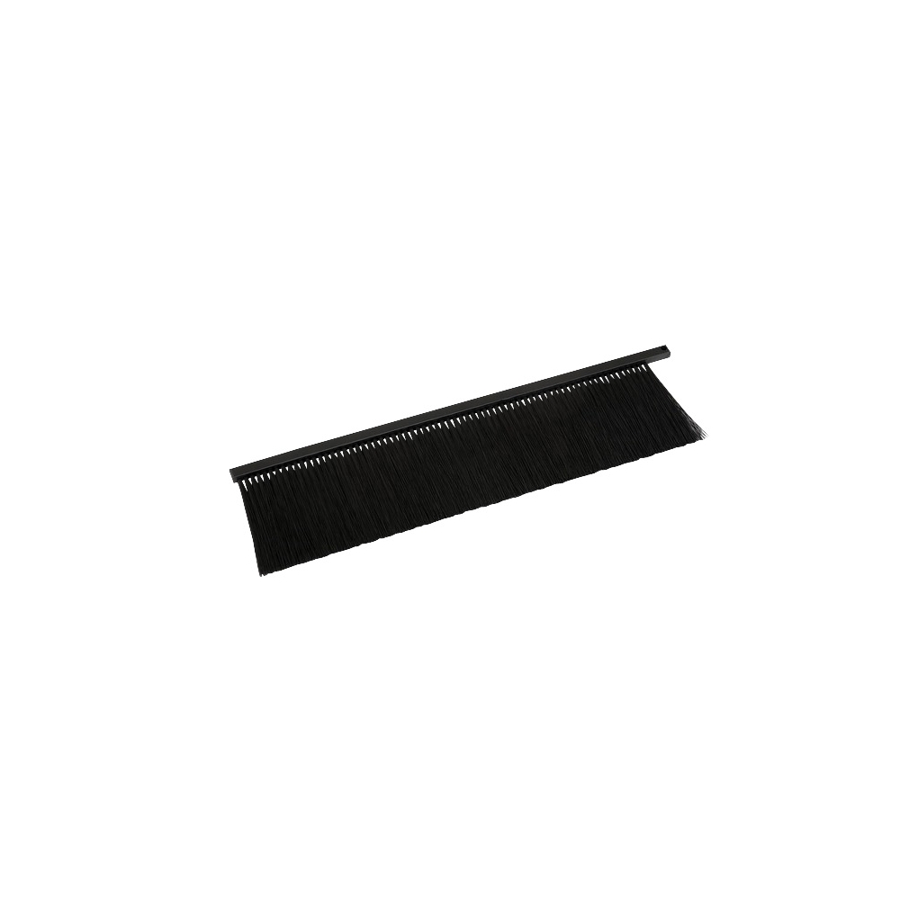 Perie intrare cabluri &icirc;n rack DW/HSATG,300x70mm,neagră
