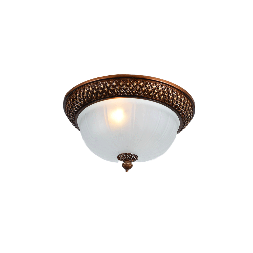 PETRA L PLAFONIERA 3XE27 480mm BRONZ