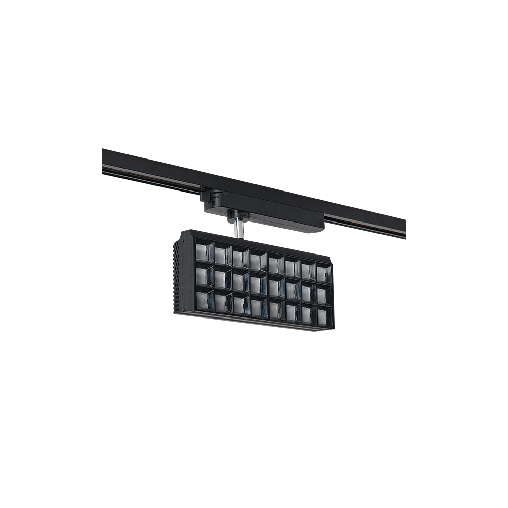 PFLD SPOT PE SINA 2-LINII 60W 30&deg; 3000K NEGRU