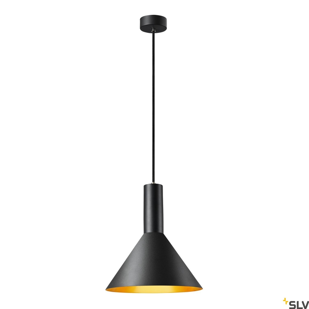 PHELIA 2 E27 max. 23W 230V negru/auriu