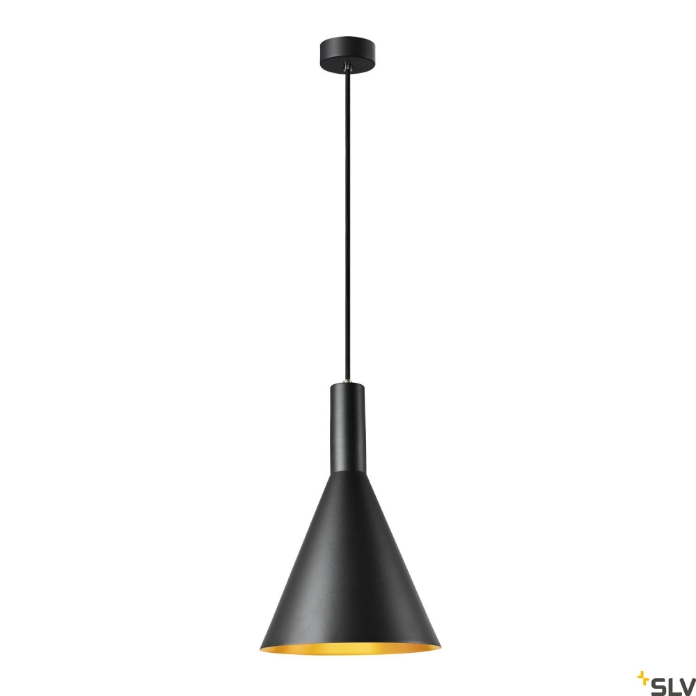 PHELIA 3 E27 max. 23W 230V negru/auriu