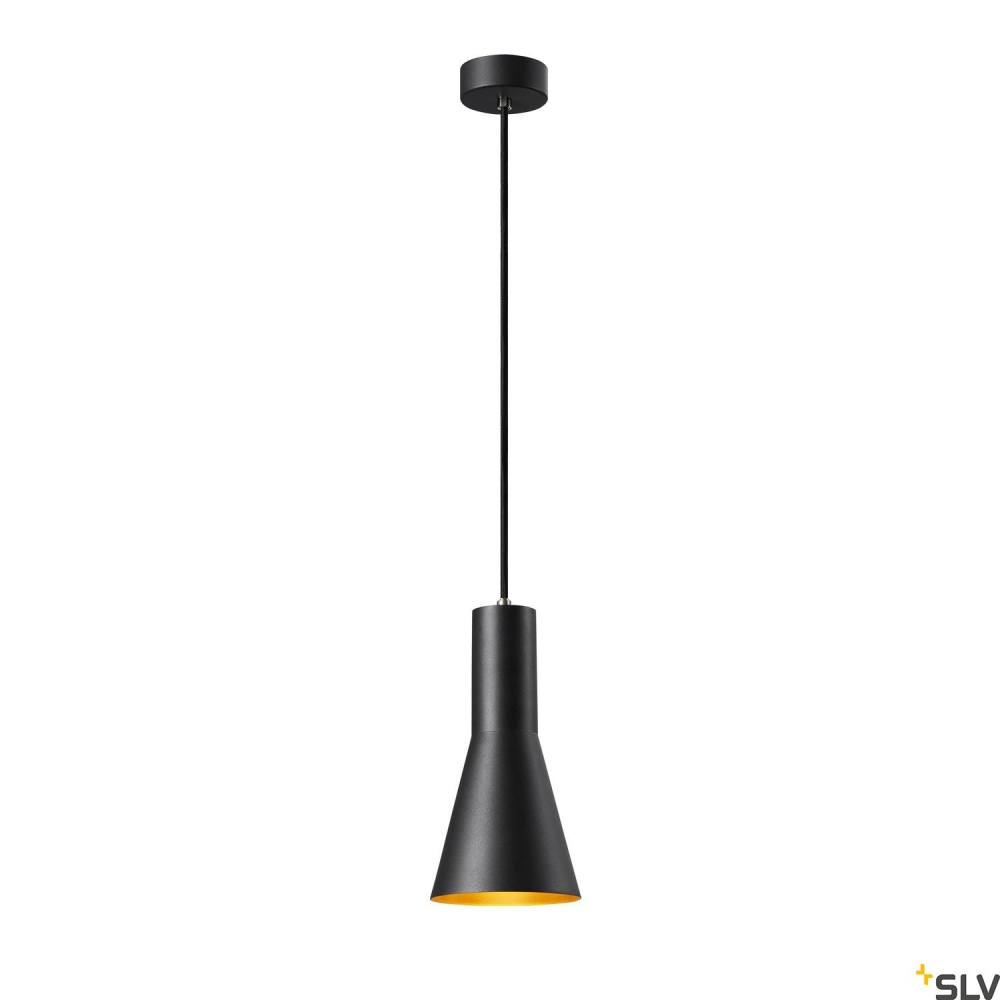 PHELIA 4 E27 max. 23W 230V negru/auriu