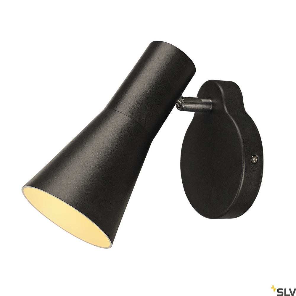 PHELIA,lampa perete,negru