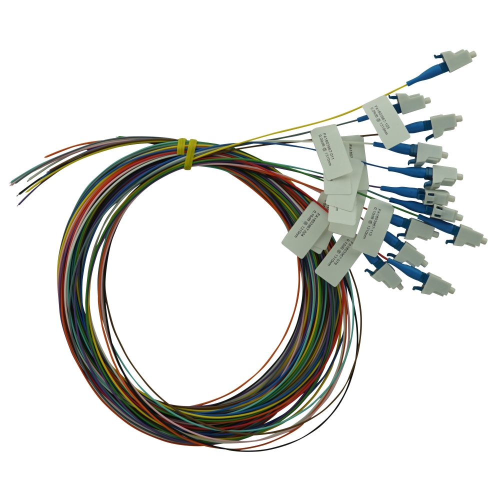 Pigtail LC, 9/125&micro;m OS2, 2.0m, 12Stk, PREMIUM clasă B