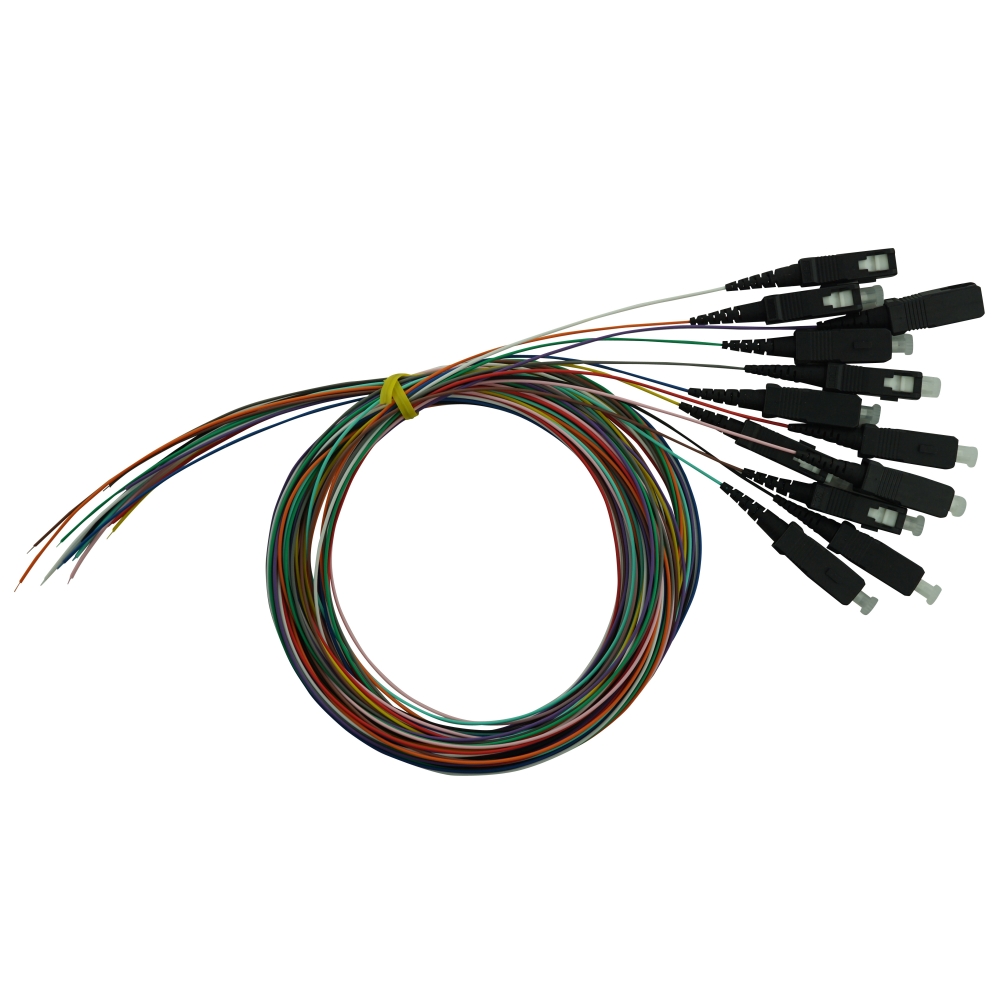Pigtail SC, 50/125&micro;m OM4, 2.0m, 12buc, PREMIUM clasă B