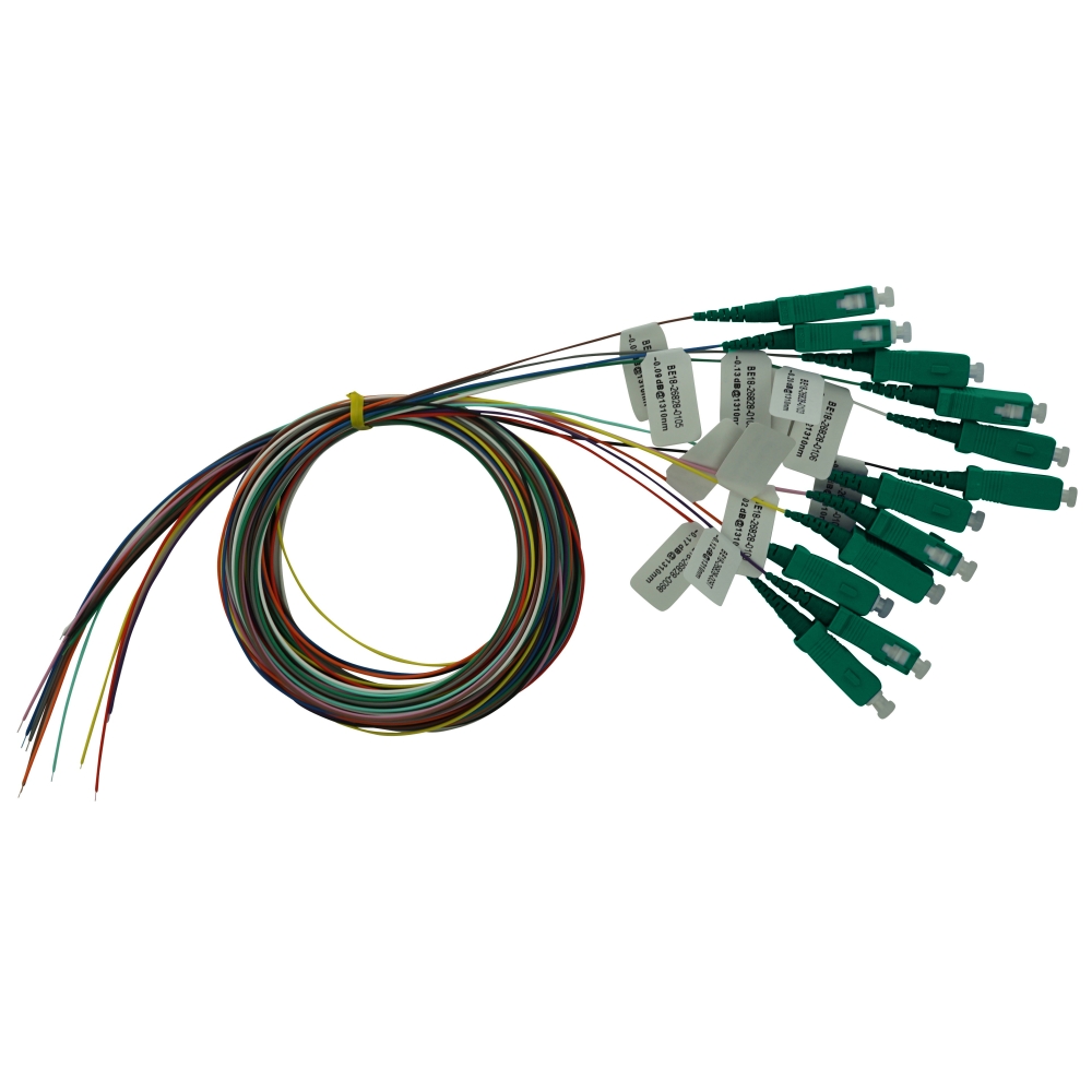 Pigtail SC/APC, 9/125&micro;m OS2, 2m, 12buc, PREMIUM clasă B