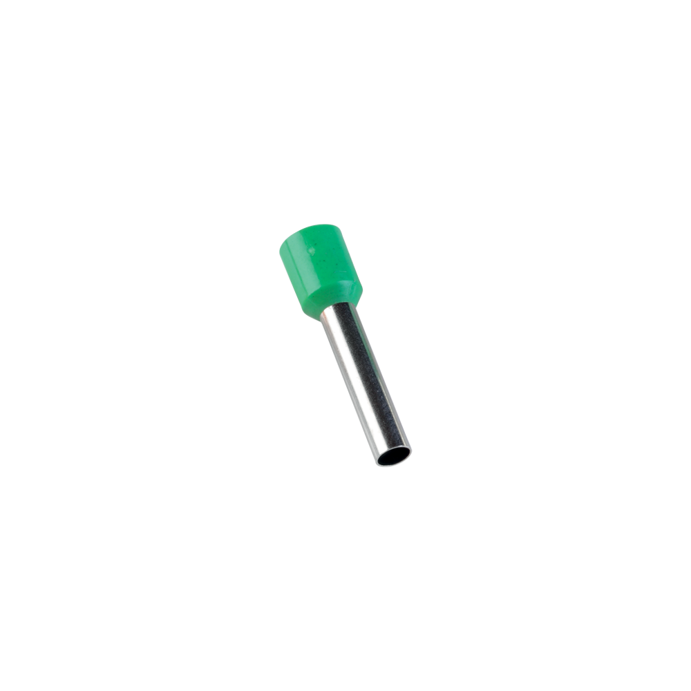 PINI TERMINALI IZOLATI E 6018/VERDE (100 bucati/set)