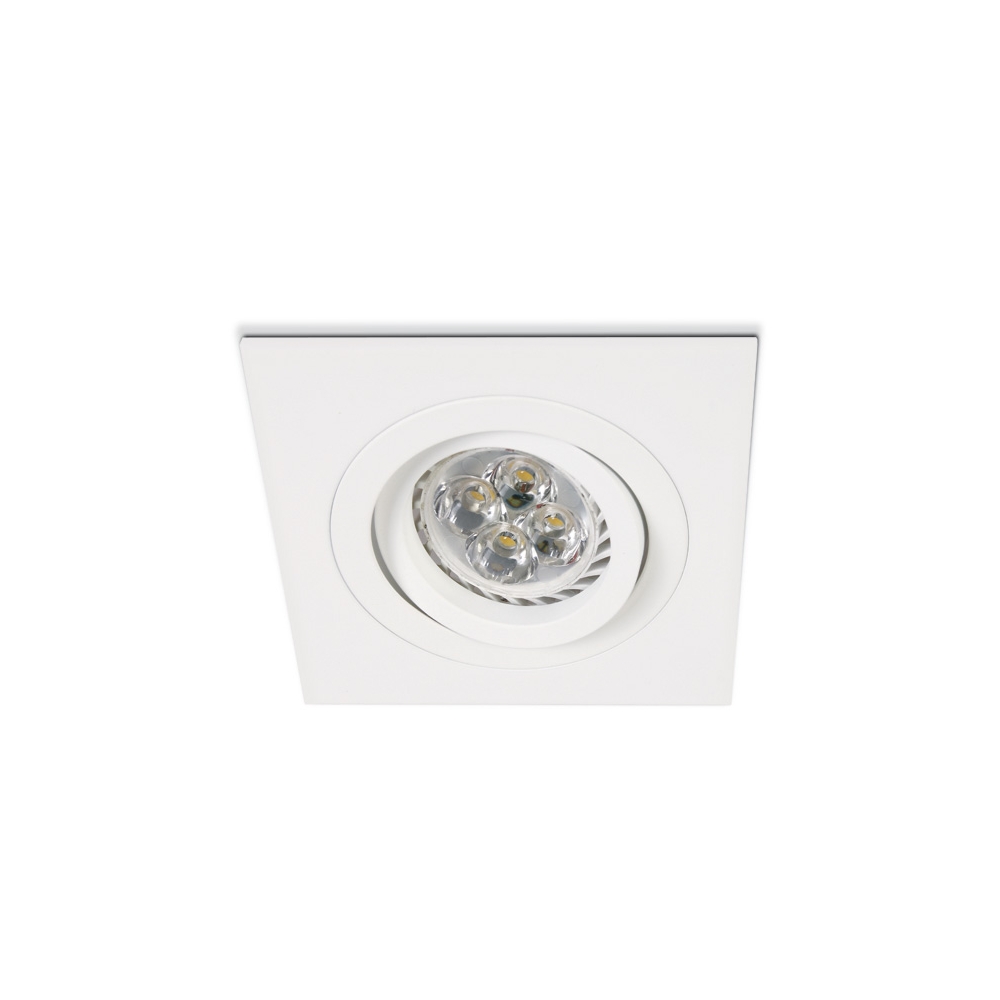 Pinta-Q/A2 50W GU10 MR16, 100-240V, IP20, alb