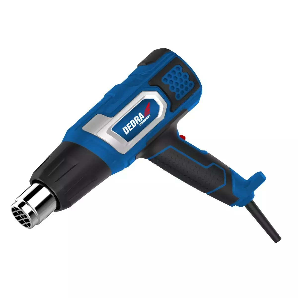 Pistol termic 2000w reglarea temp.  4 duze, cutie de carton
